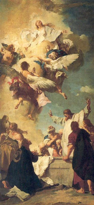 PIAZZETTA, Giovanni Battista The Assumption of the Virgin